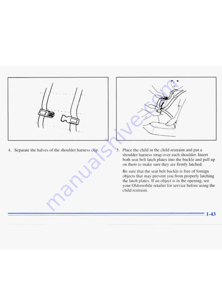 Oldsmobile 1996 Silhouette Owner'S Manual Download Page 51