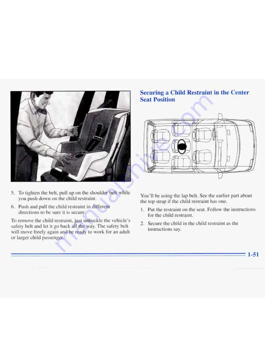 Oldsmobile 1996 Silhouette Owner'S Manual Download Page 59