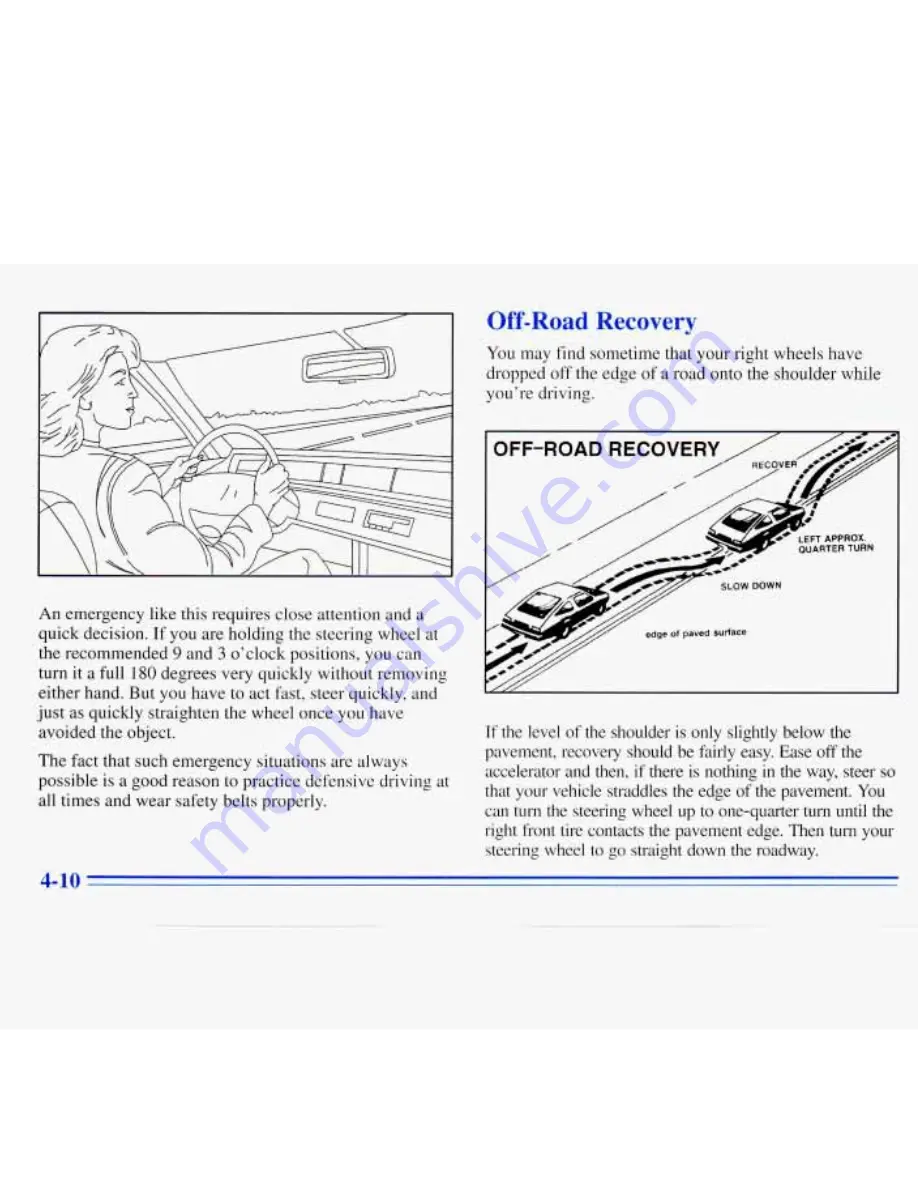 Oldsmobile 1996 Silhouette Owner'S Manual Download Page 184