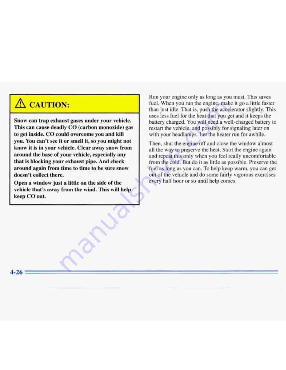 Oldsmobile 1996 Silhouette Owner'S Manual Download Page 200