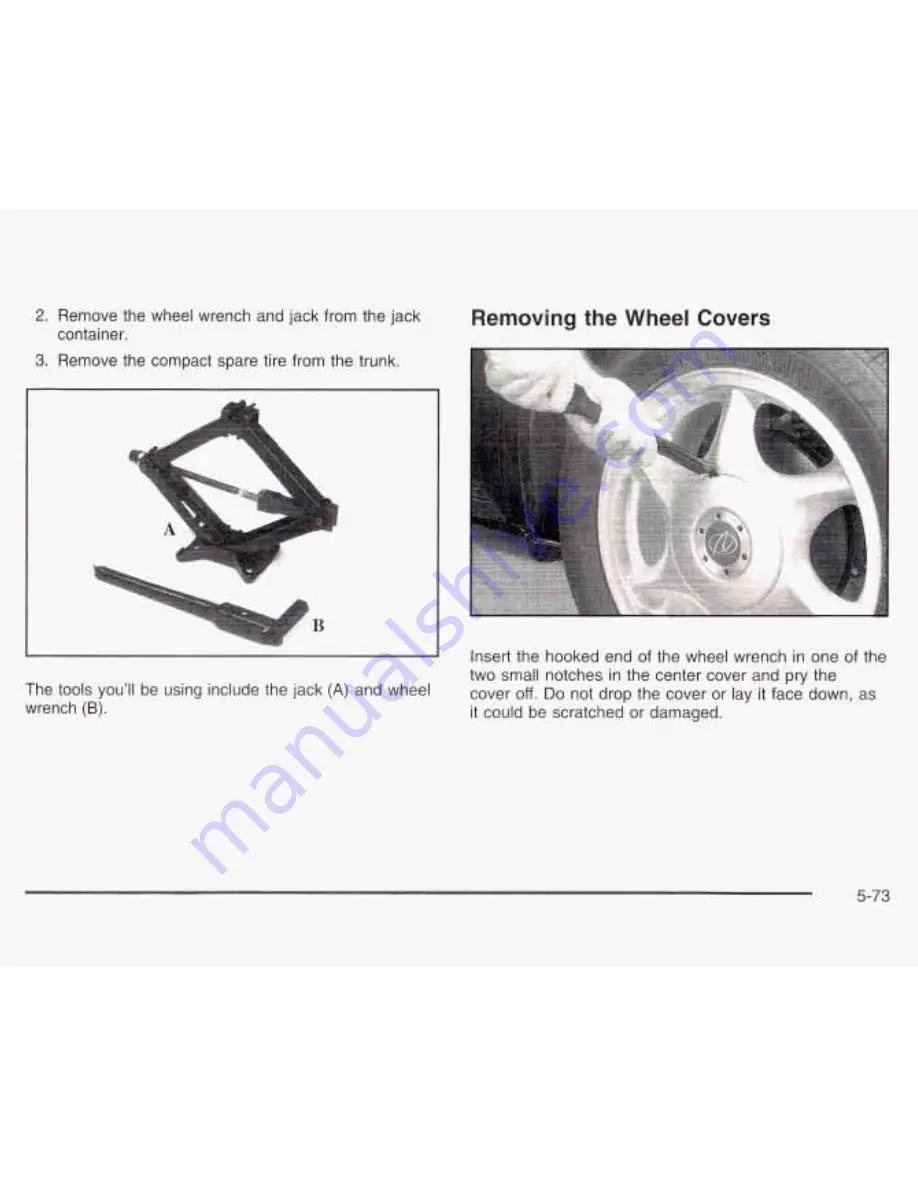 Oldsmobile AURORA 2003 Owner'S Manual Download Page 306