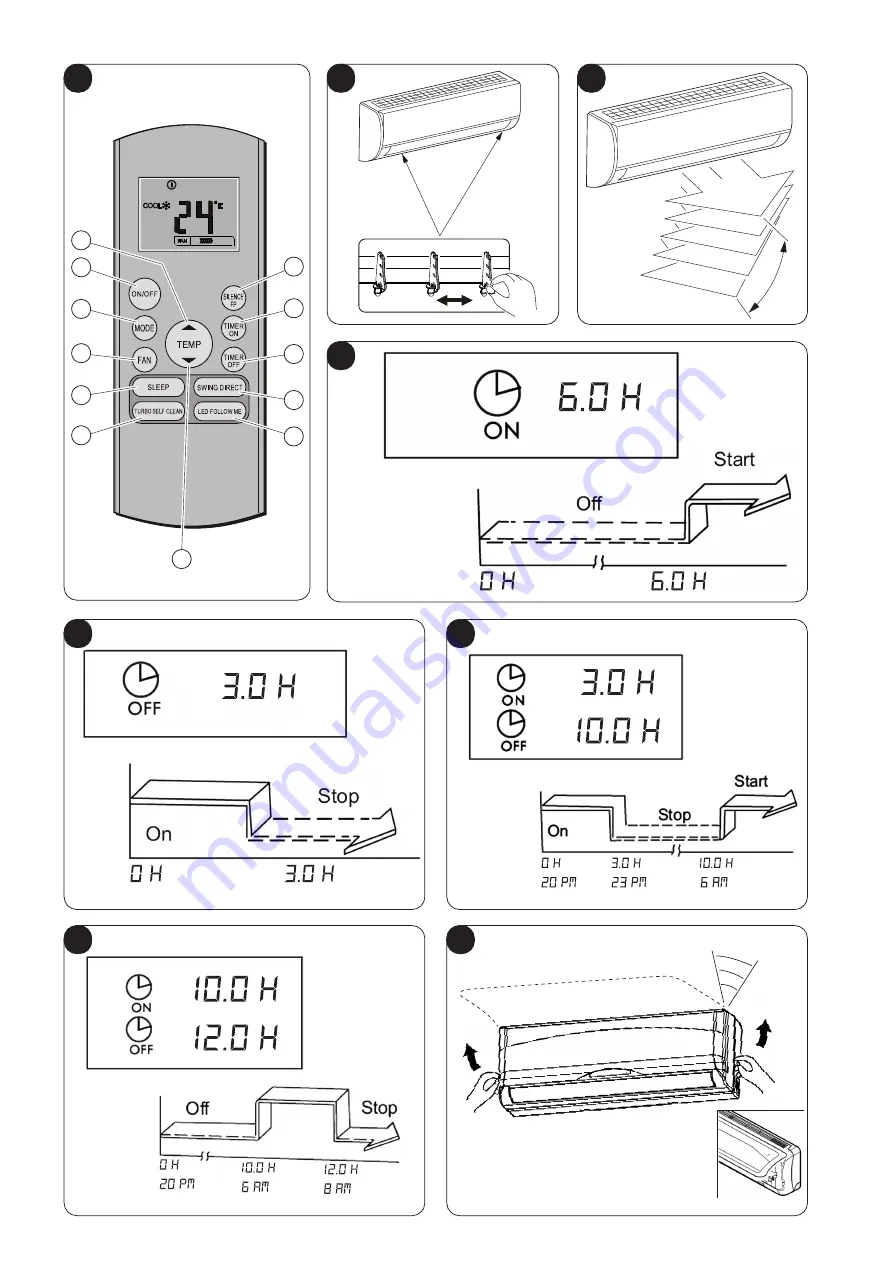 Olimpia splendid ARYAL S1 E 10 C Instructions For Use And Maintenance Manual Download Page 12