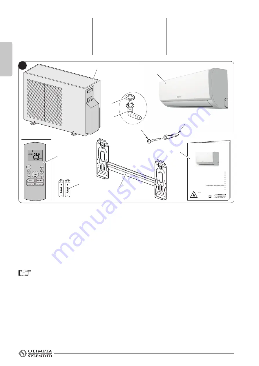 Olimpia splendid ARYAL S1 E 10 C Instructions For Use And Maintenance Manual Download Page 50