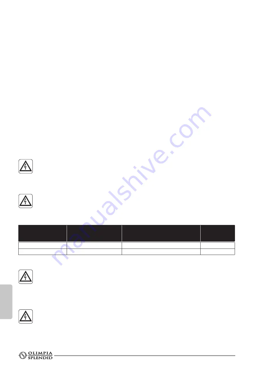 Olimpia splendid ARYAL S1 E 10 C Instructions For Use And Maintenance Manual Download Page 272