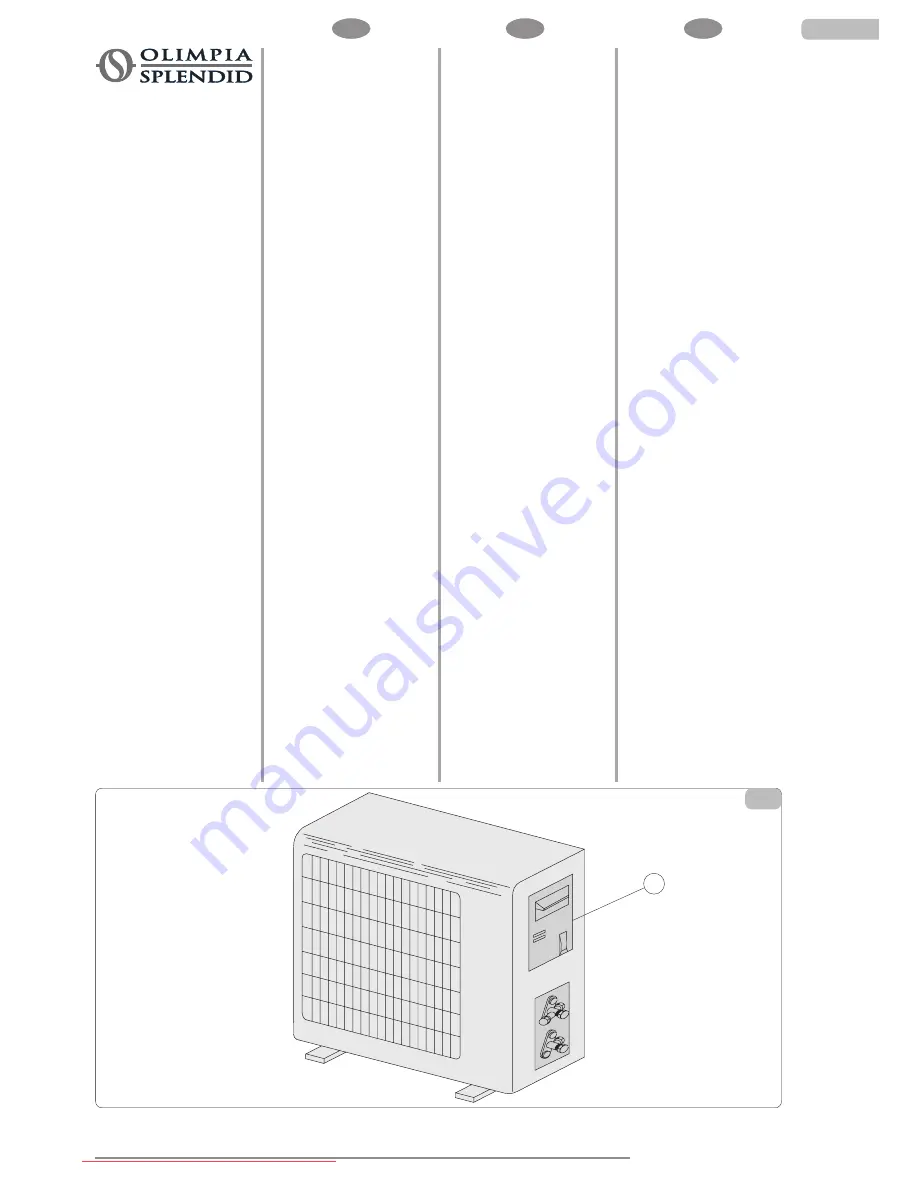 Olimpia splendid DIFFUSIONE 10.5 HP HE Instructions For Installation, Use And Maintenance Manual Download Page 39