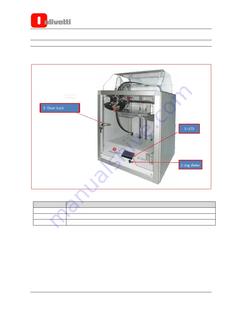 Olivetti 3D DESK User Manual Download Page 12