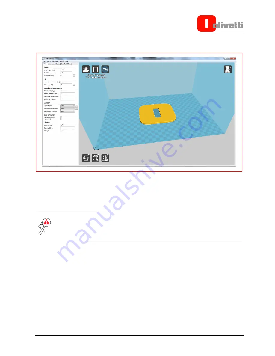 Olivetti 3D DESK User Manual Download Page 37