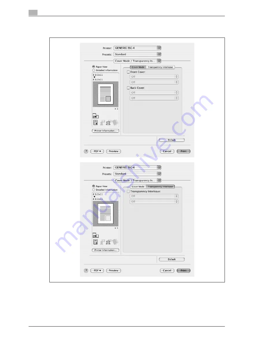 Olivetti D-color MF 250 Plus Operating Instructions Manual Download Page 120