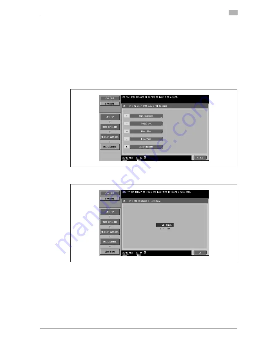 Olivetti D-color MF 250 Plus Operating Instructions Manual Download Page 205