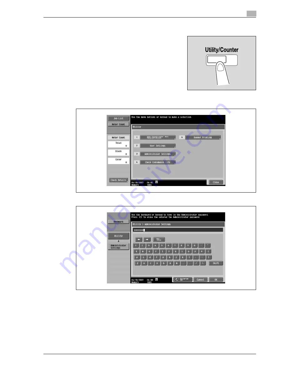 Olivetti D-color MF 250 Plus Operating Instructions Manual Download Page 213