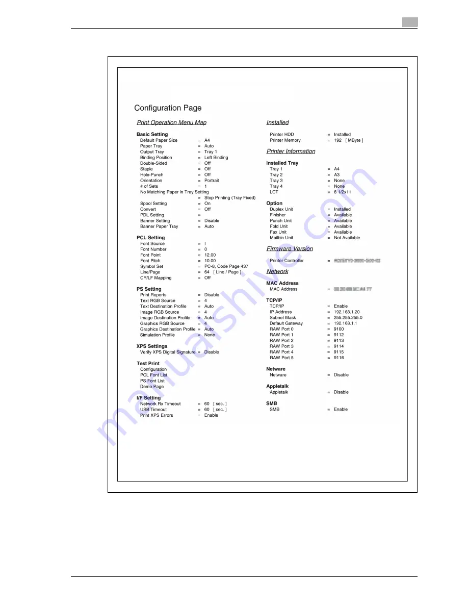 Olivetti D-color MF 250 Plus Operating Instructions Manual Download Page 261