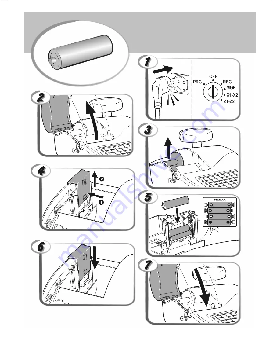 Olivetti ECR 5920 F User Manual Download Page 6