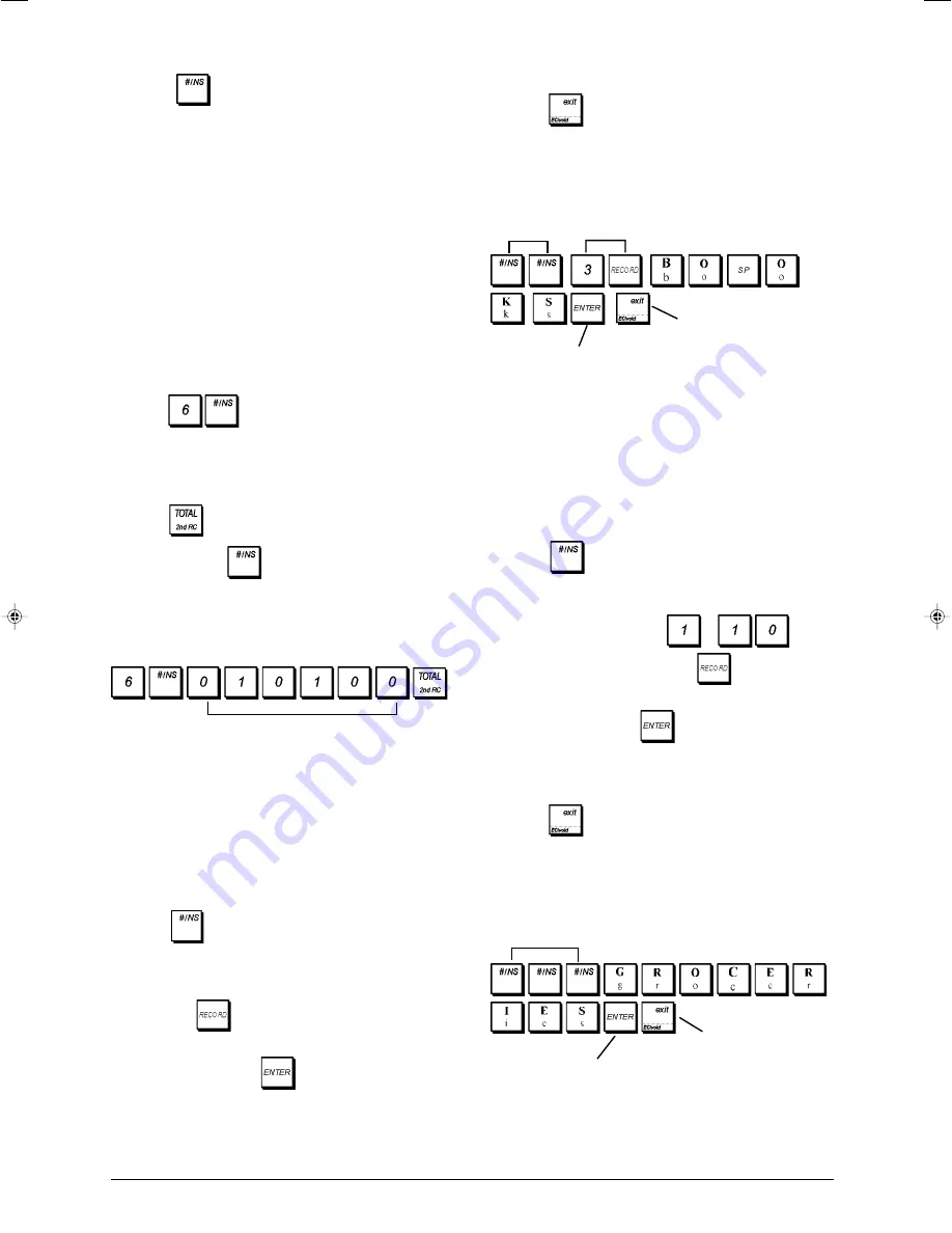 Olivetti ECR 5920 F User Manual Download Page 20