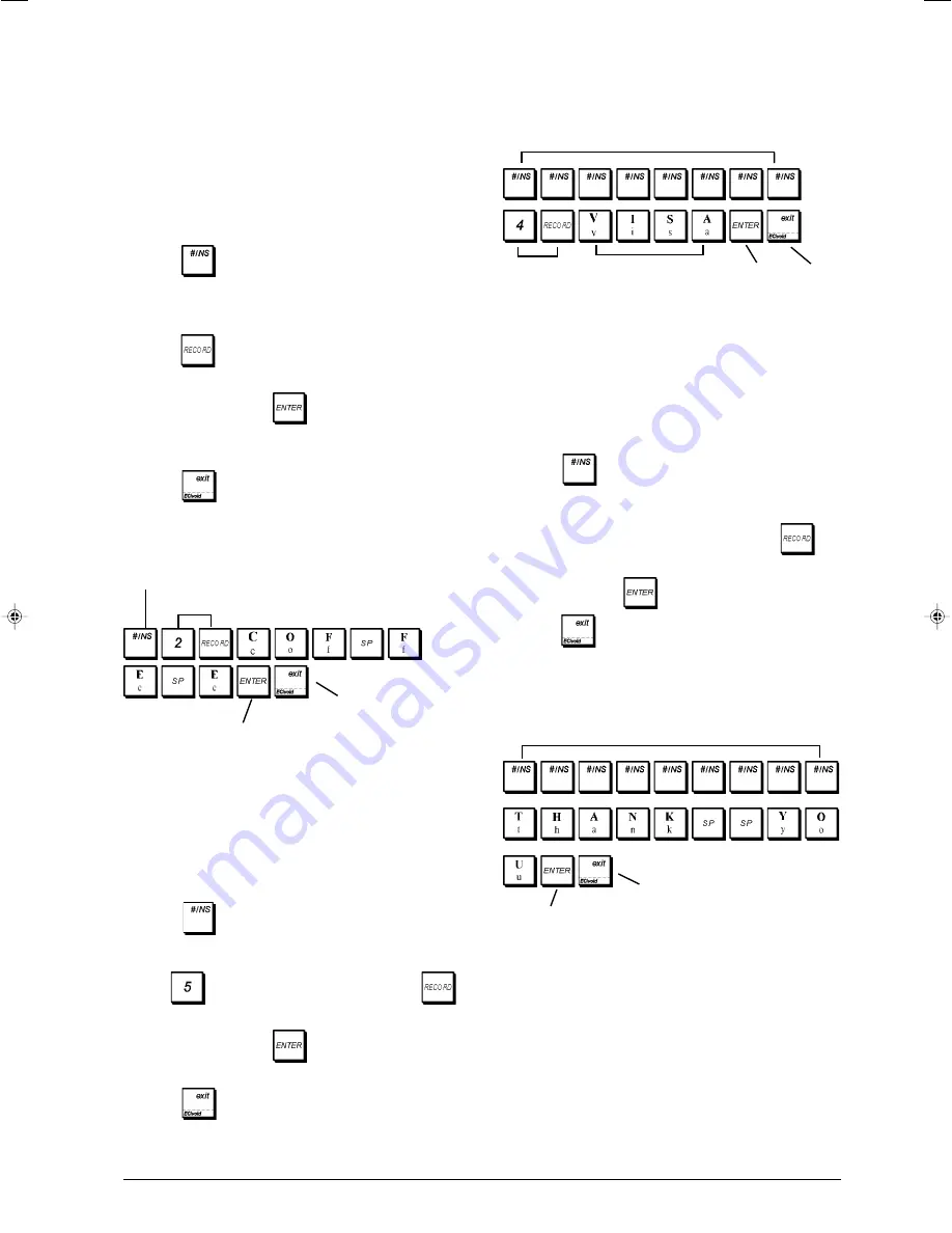 Olivetti ECR 5920 F User Manual Download Page 21