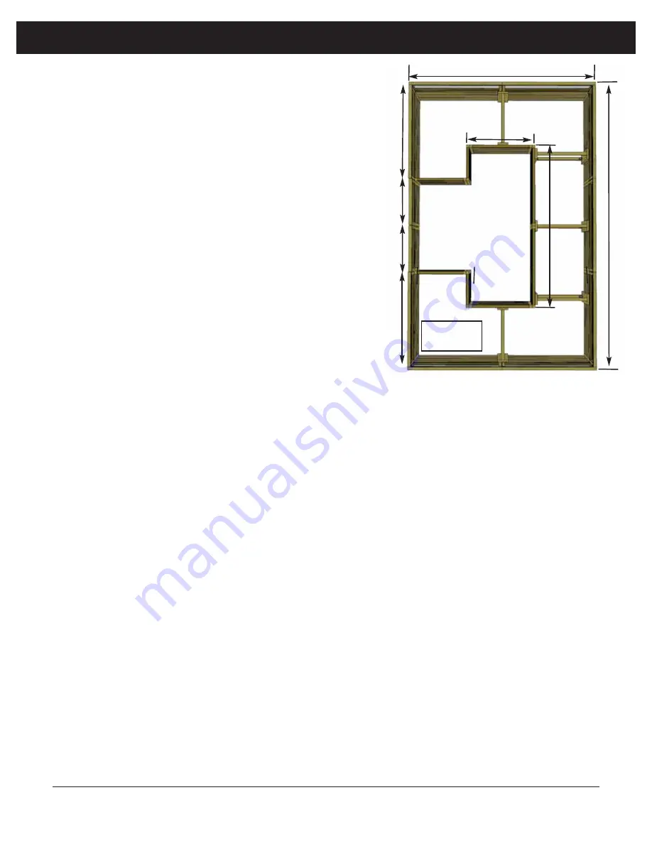 OLT 12'x8' Garden In A Box Assembly Manual Download Page 3