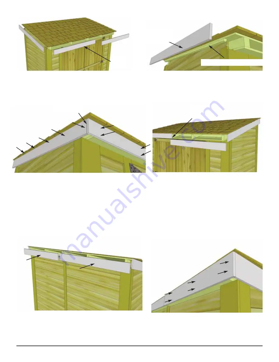 OLT 8x4 SpaceSaver Garden Shed Скачать руководство пользователя страница 26