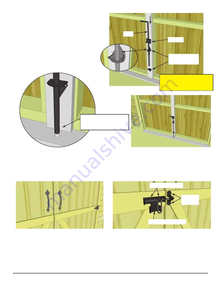 OLT 8x4 SpaceSaver Garden Shed Скачать руководство пользователя страница 29