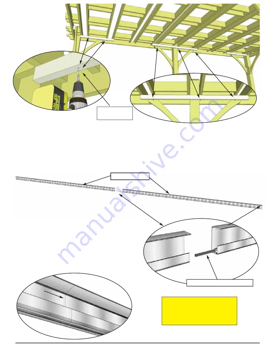 OLT OLM Retractable Canopy Assembly Manual Download Page 5