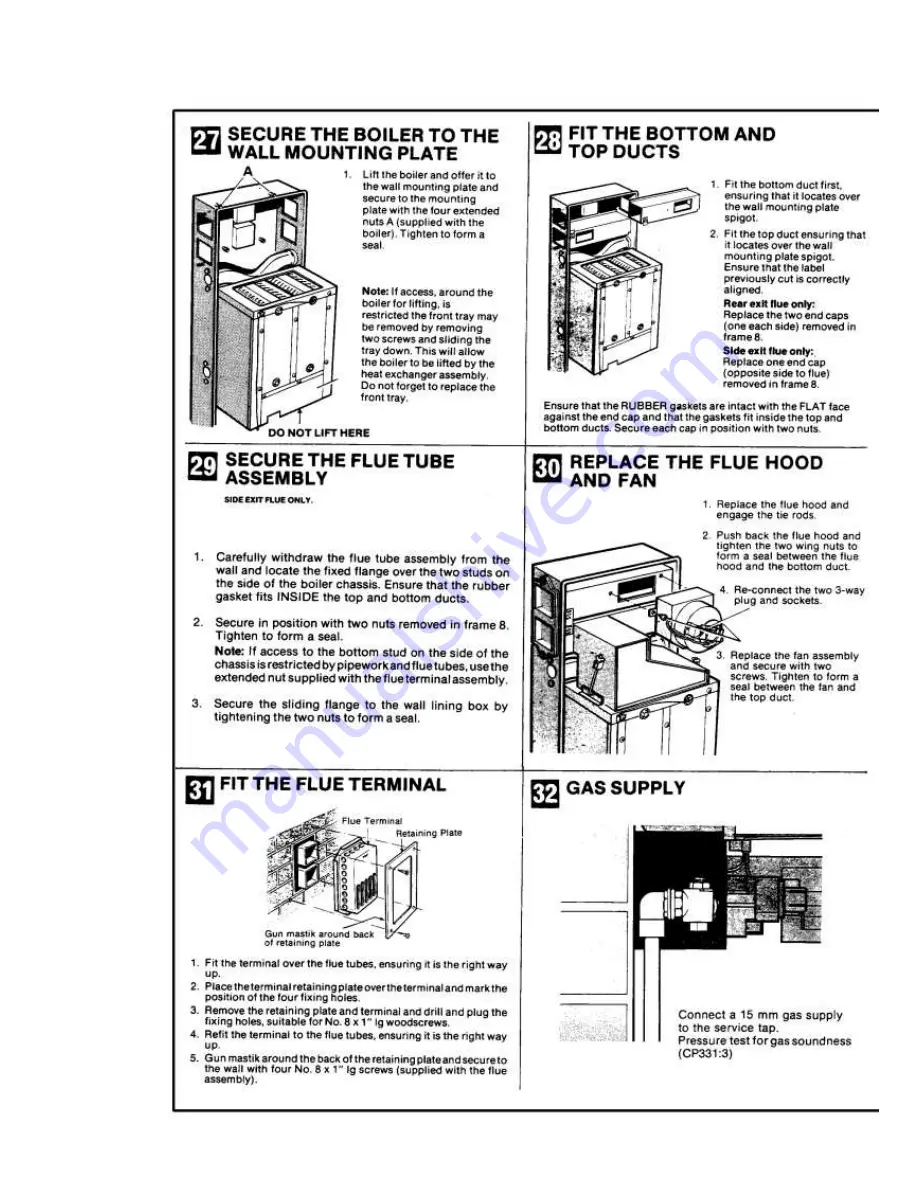 Olympic 20/35F Installation Manual Download Page 10