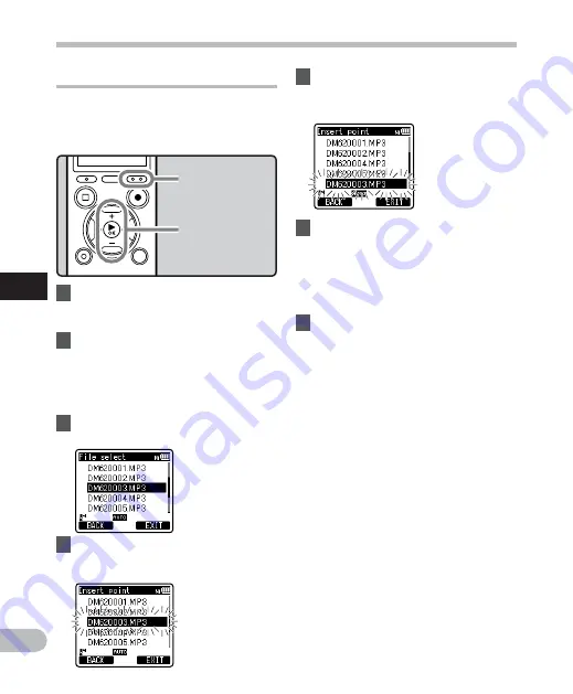 Olympus DM 620 (Spanish) Instrucciones Detalladas Download Page 66