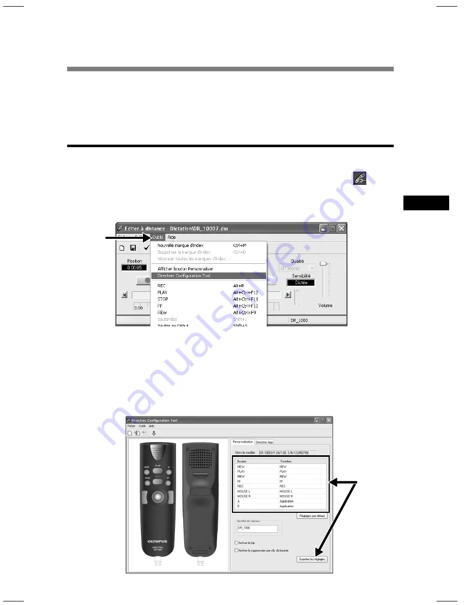 Olympus DR 1000 - Directrec Dictation Kit Instructions Manual Download Page 61