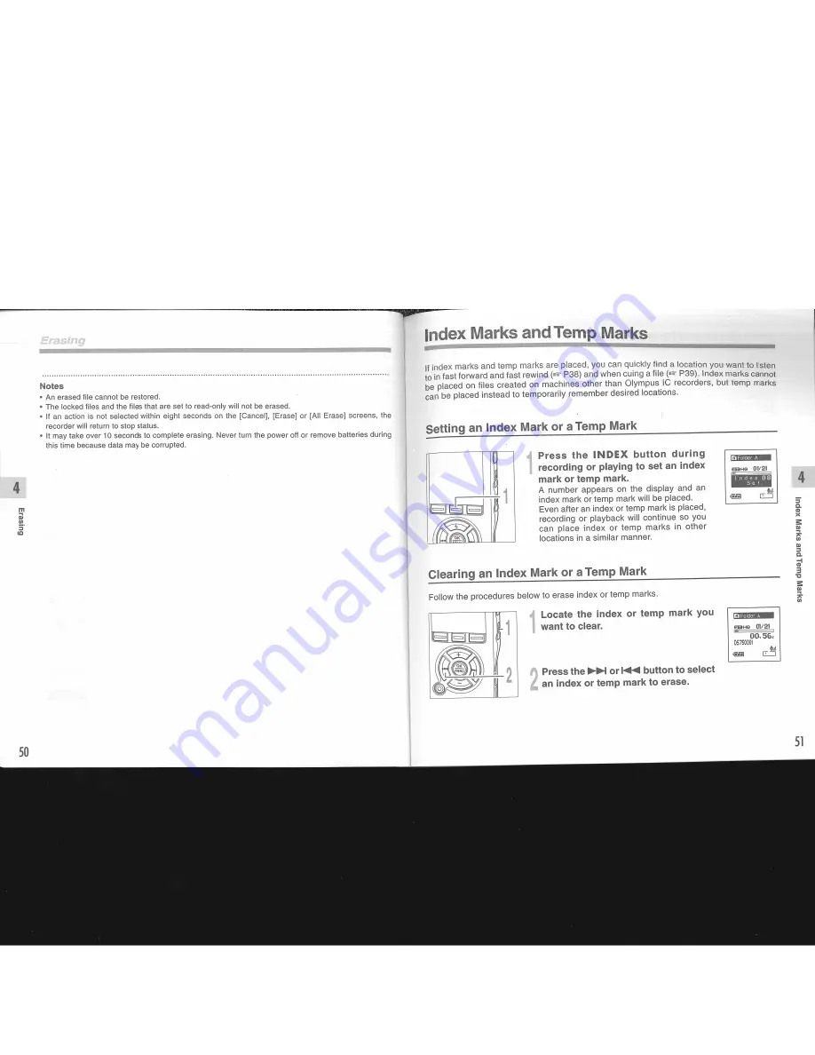 Olympus DS-55 Instructions Manual Download Page 26