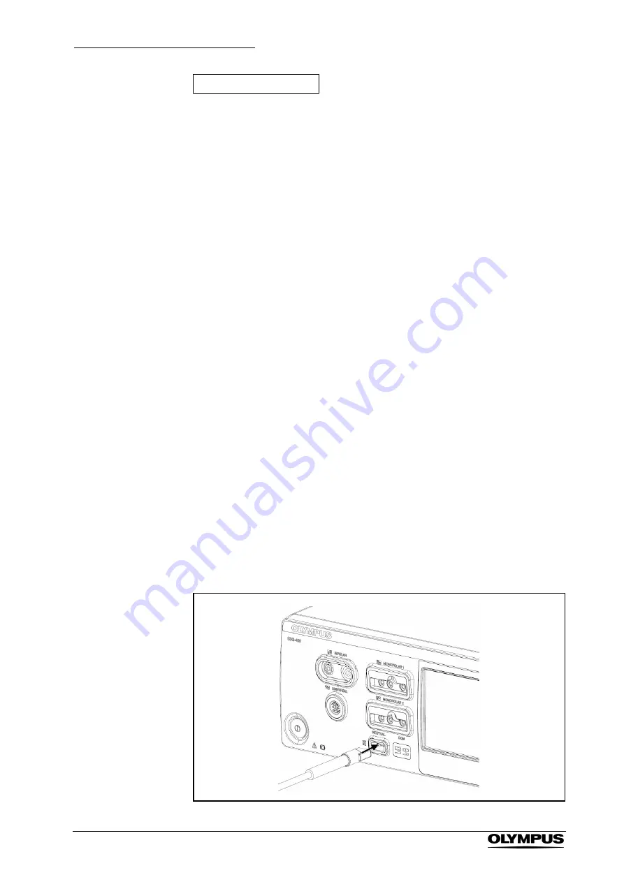 Olympus ESG-400 Instructions Manual Download Page 49