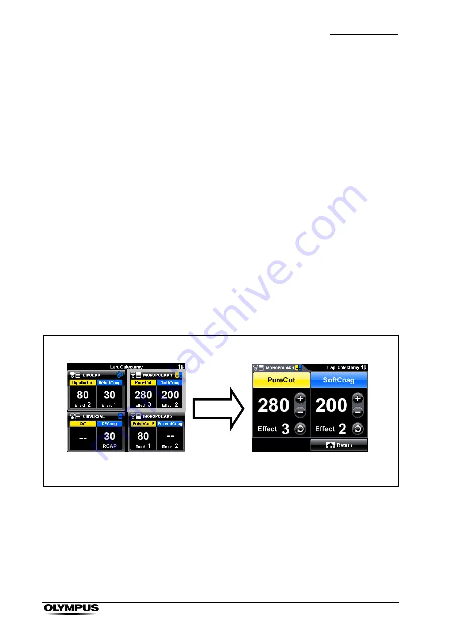 Olympus ESG-400 Instructions Manual Download Page 70