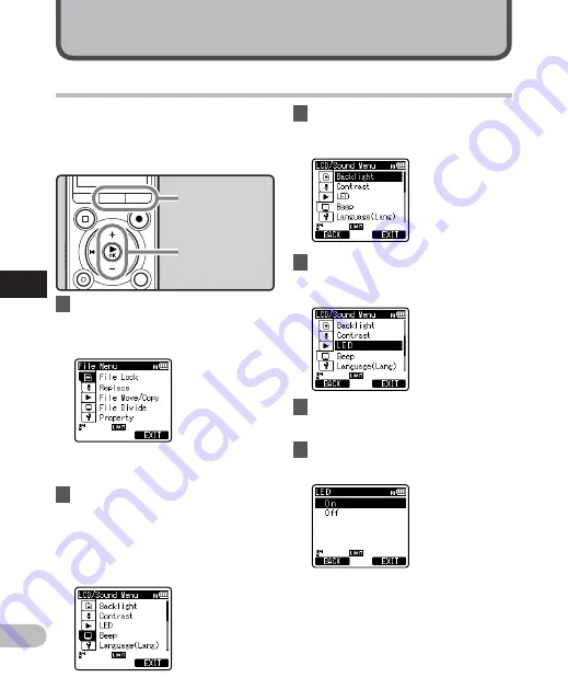 Olympus LS-7 (Spanish) Instrucciones De Uso Download Page 48