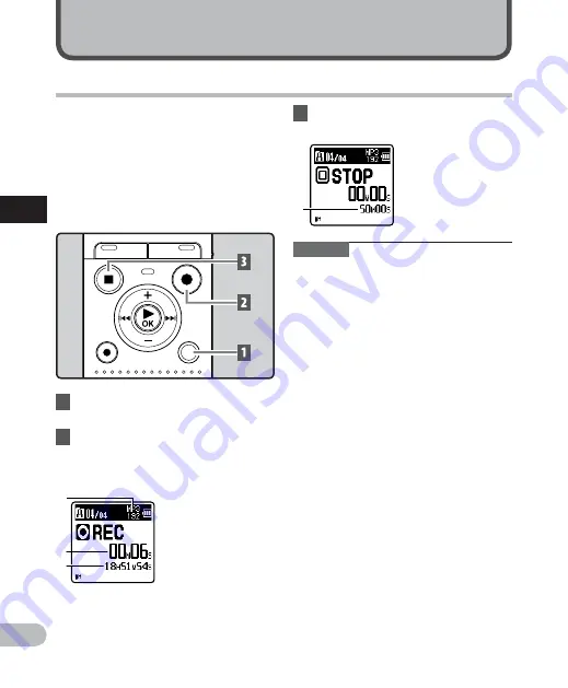 Olympus VN-701PC (French) Mode D'Emploi Download Page 16