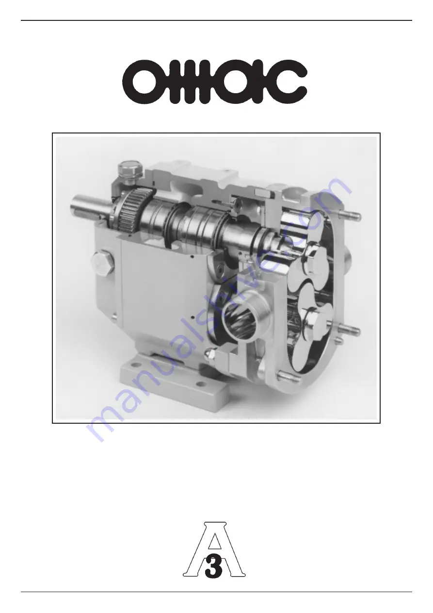 OMAC B Series Installation, Operation And Maintenance Manual Download Page 1