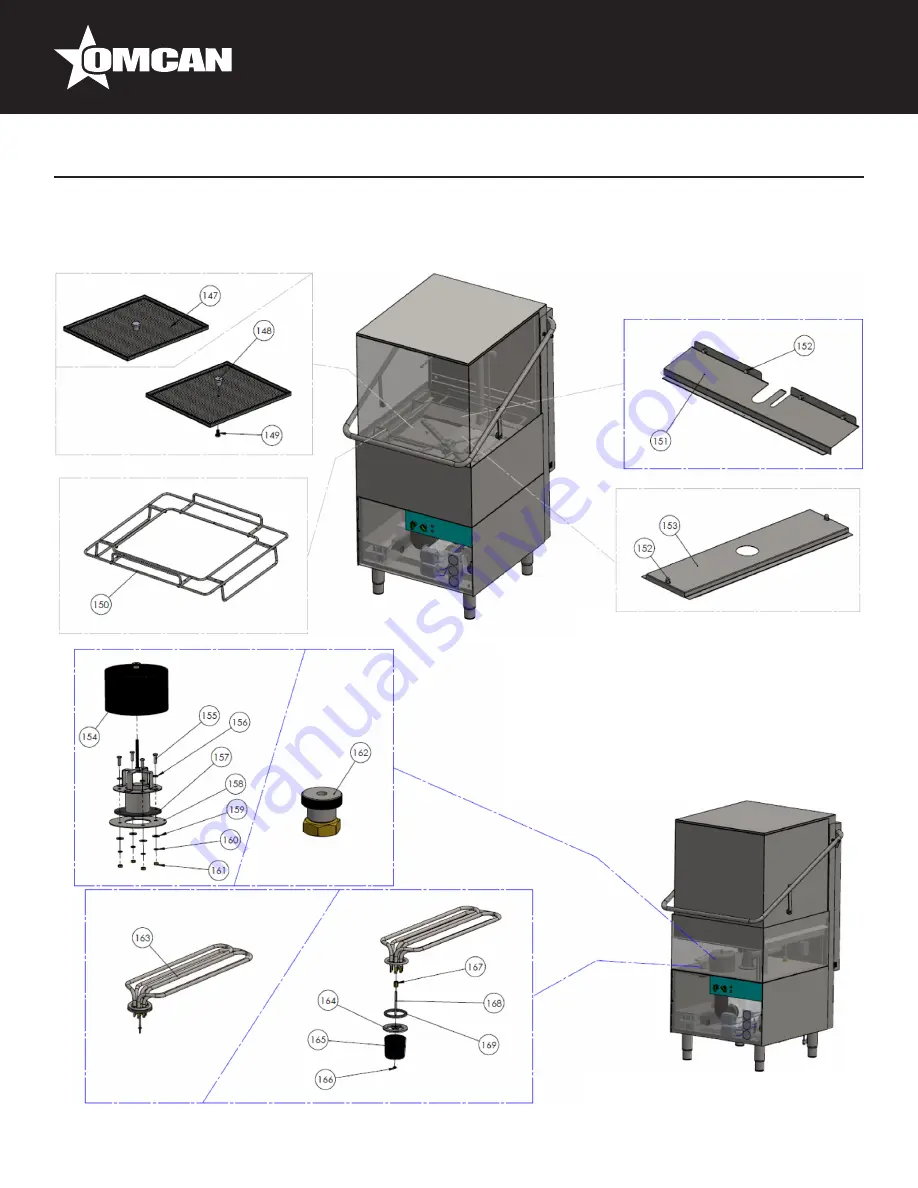 Omcan CD-GR-1500 Instruction Manual Download Page 21