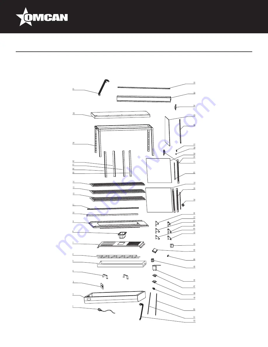 Omcan DW-CN-0076 Instruction Manual Download Page 15