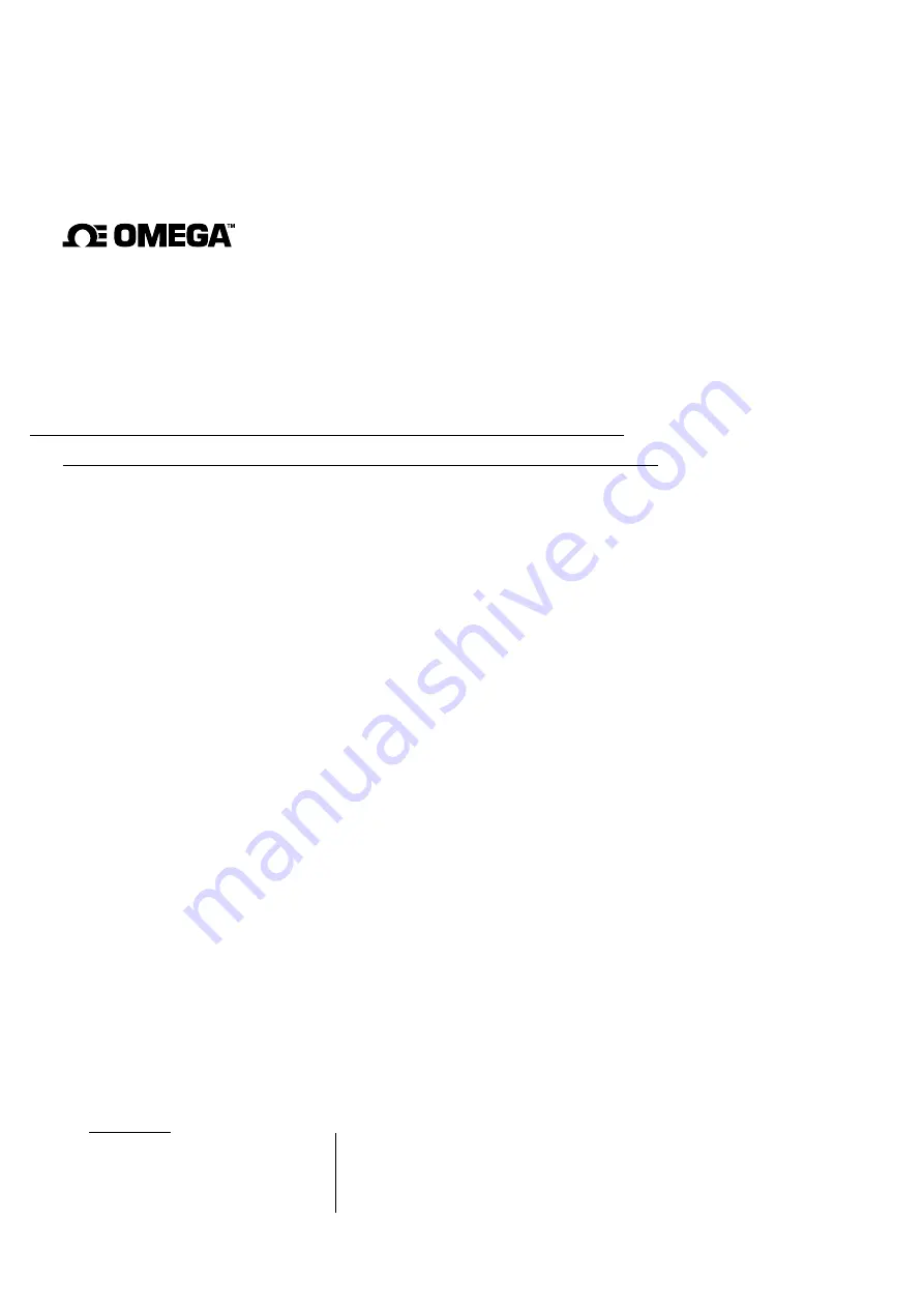 Omega Engineering DPG280 Series User Manual Download Page 10