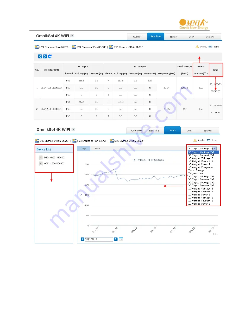 Omnik Omniksol-WIFIKIT User Manual Download Page 23