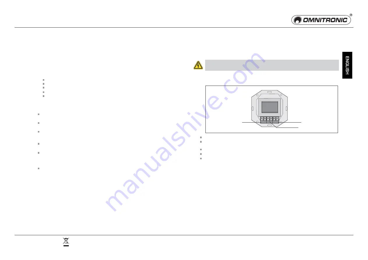 Omnitronic 100 V PA TECHNIQUE User Manual Download Page 1