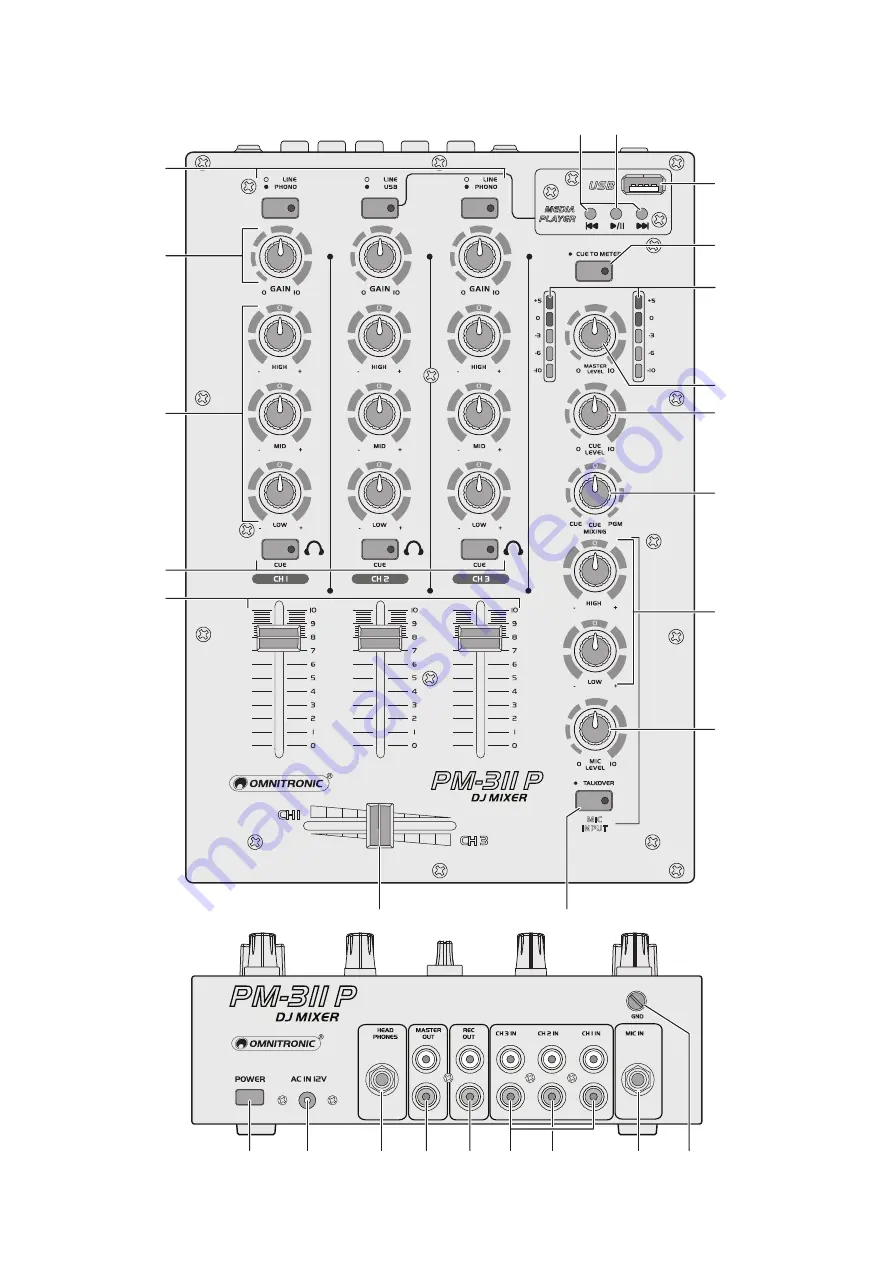 Omnitronic 10006879 Скачать руководство пользователя страница 12