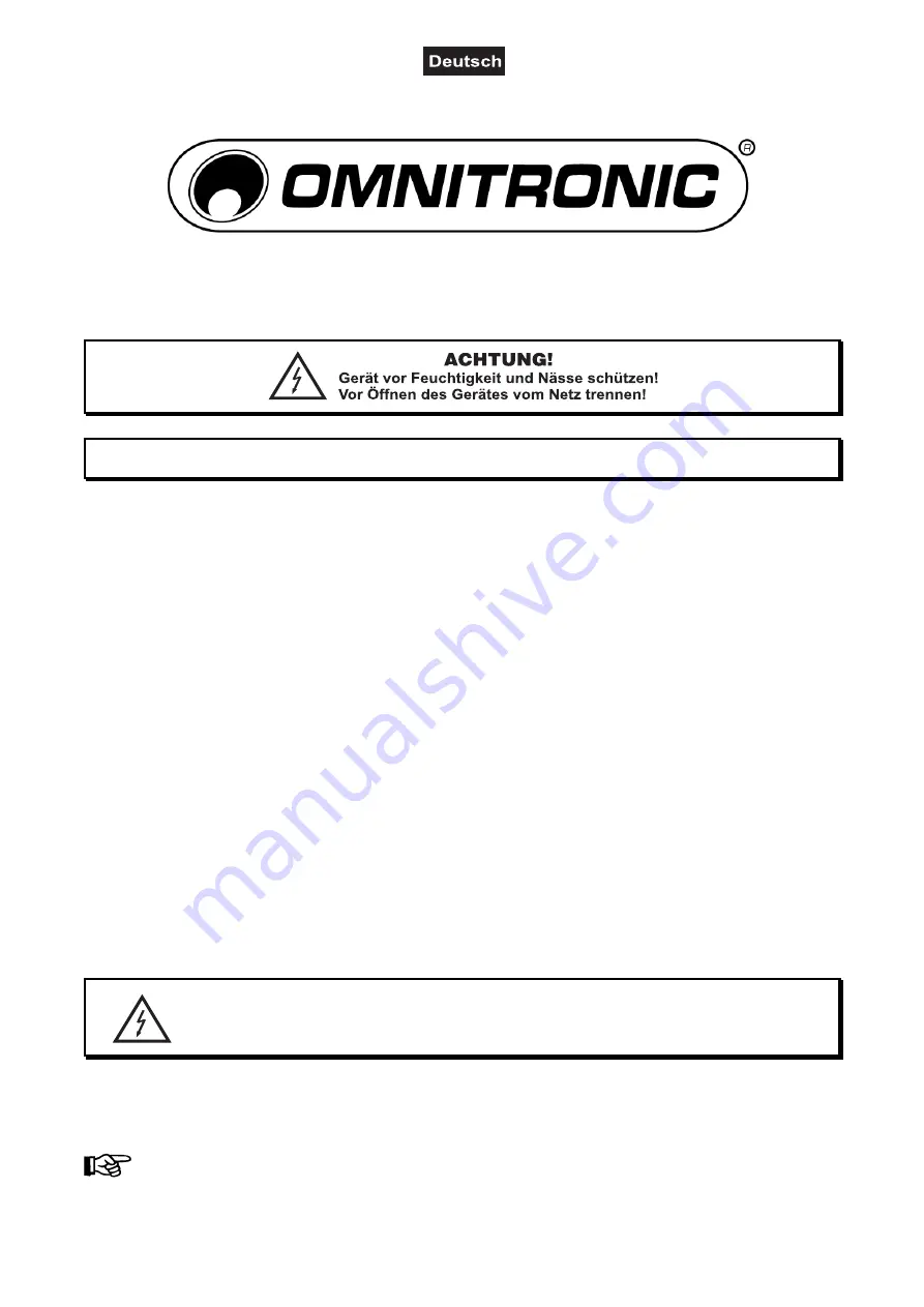 Omnitronic 10603048 User Manual Download Page 4