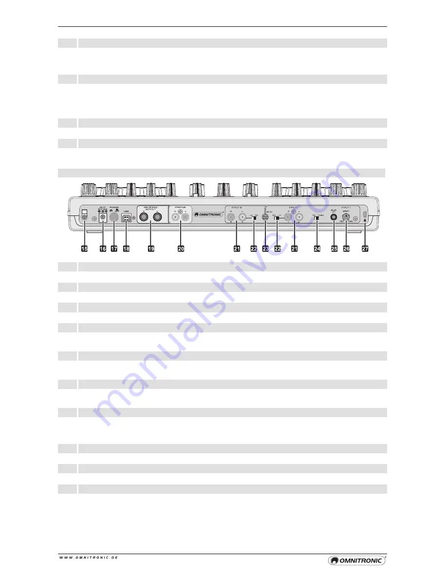 Omnitronic DDC-2000 User Manual Download Page 7