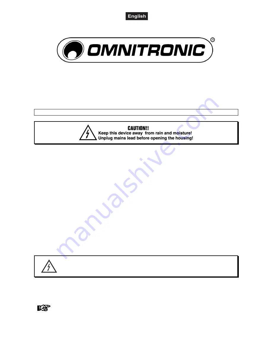 Omnitronic DEQ-231 Скачать руководство пользователя страница 14