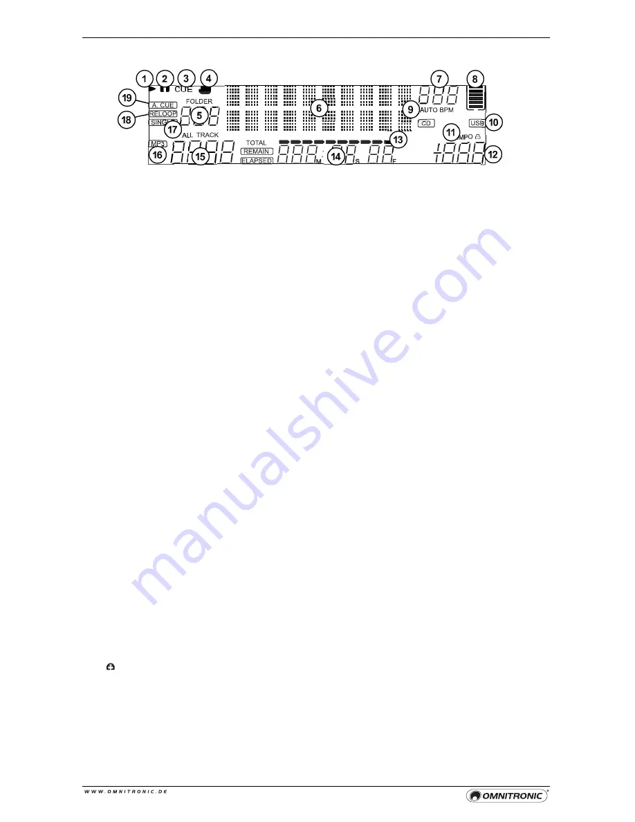 Omnitronic DJS-2000 User Manual Download Page 14