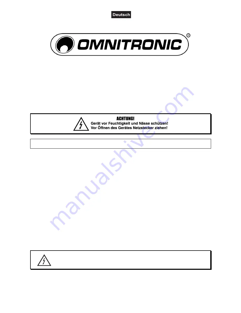 Omnitronic DXO-26 PRO User Manual Download Page 5