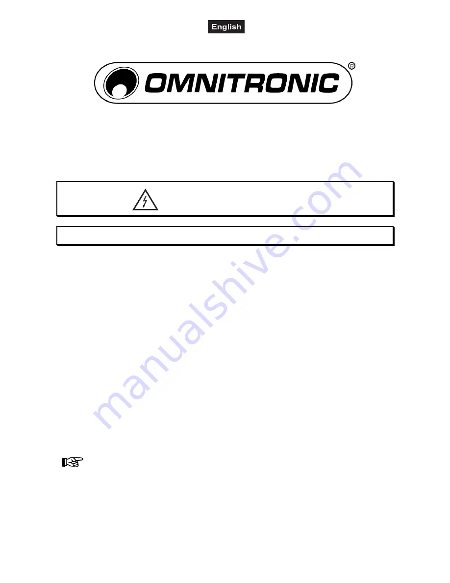 Omnitronic PM-311 Скачать руководство пользователя страница 12