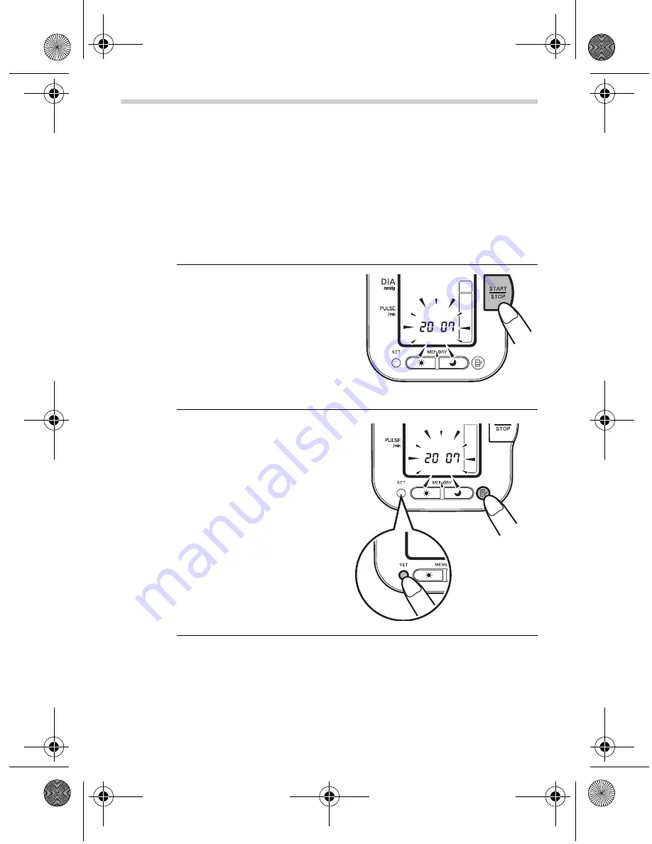 Omron HEM-7080 Instruction Manual Download Page 11