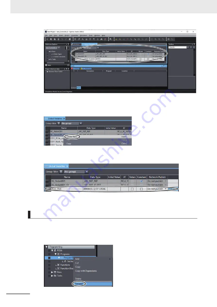 Omron RL4 Series Startup Manual Download Page 74