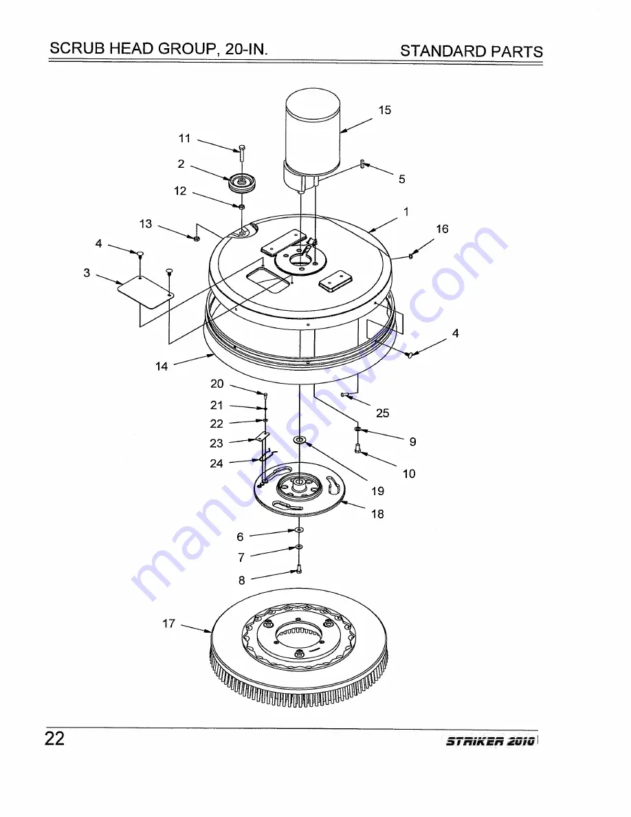 Onfloor Striker 2010 Operator'S Manual Download Page 45