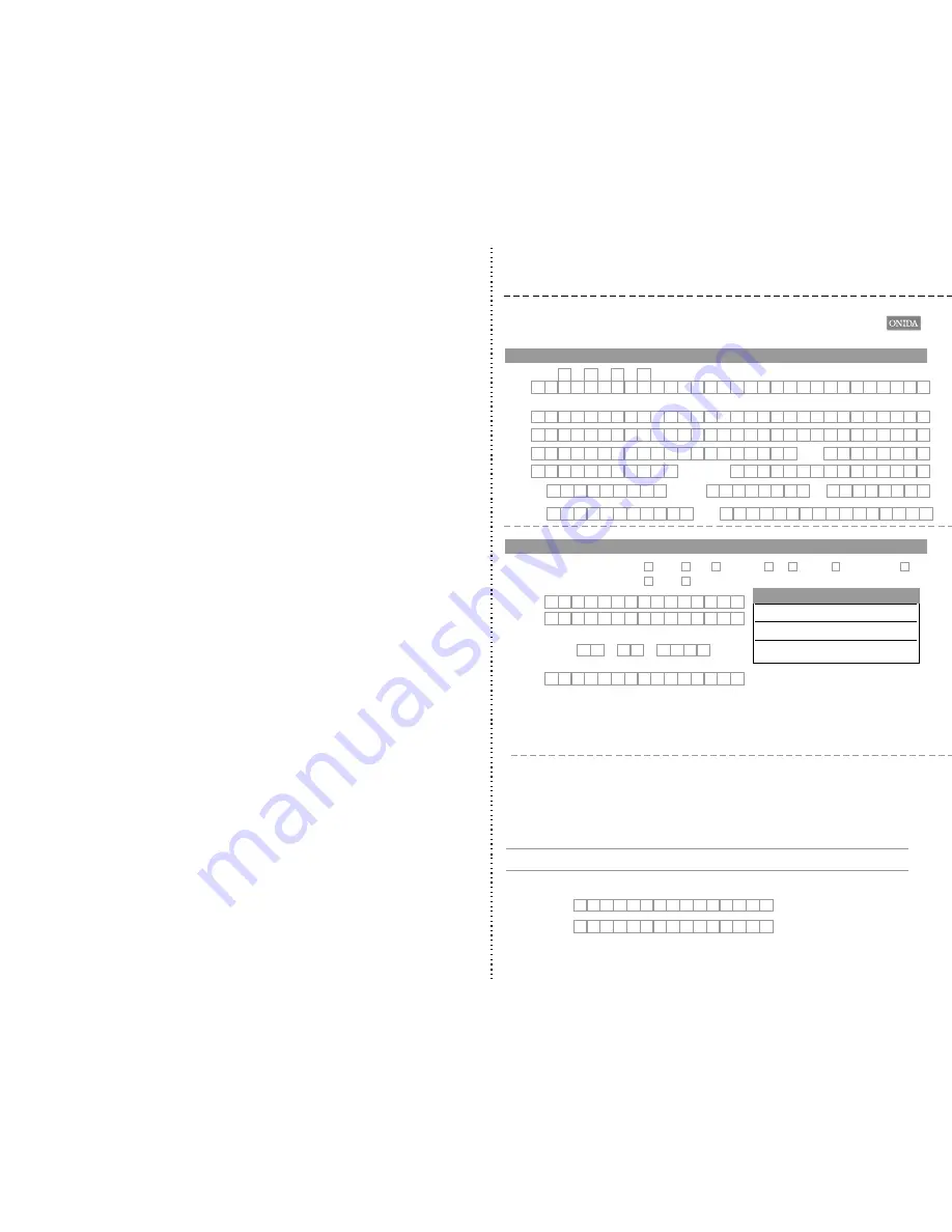 Onida W12TRC2 User Manual Download Page 19