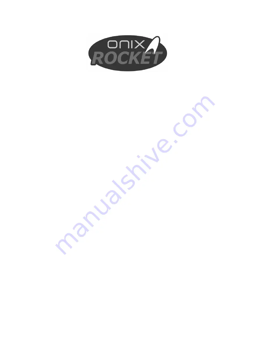 Onix Rocket Loudspeakers Enjoyment Manual Download Page 2