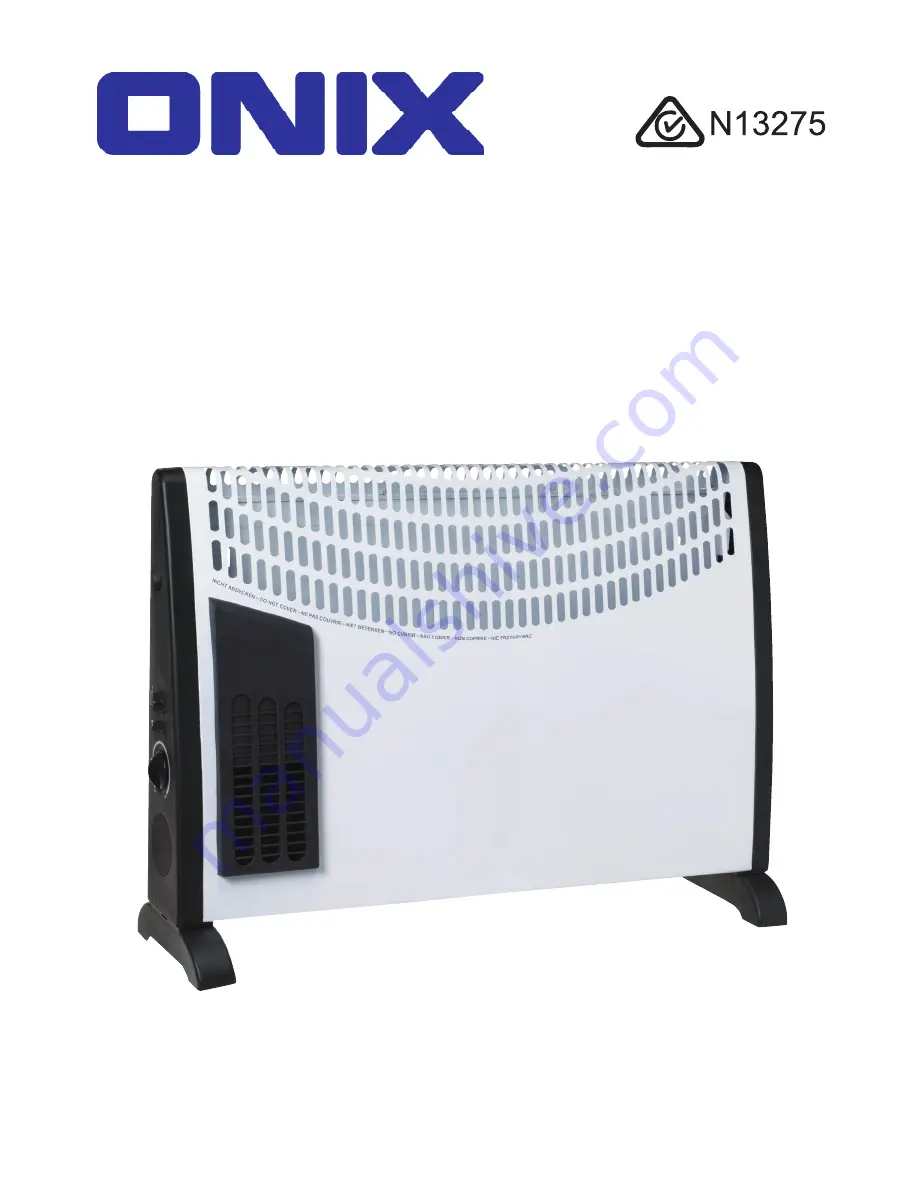 Onix CH-2000D Instruction Manual Download Page 1