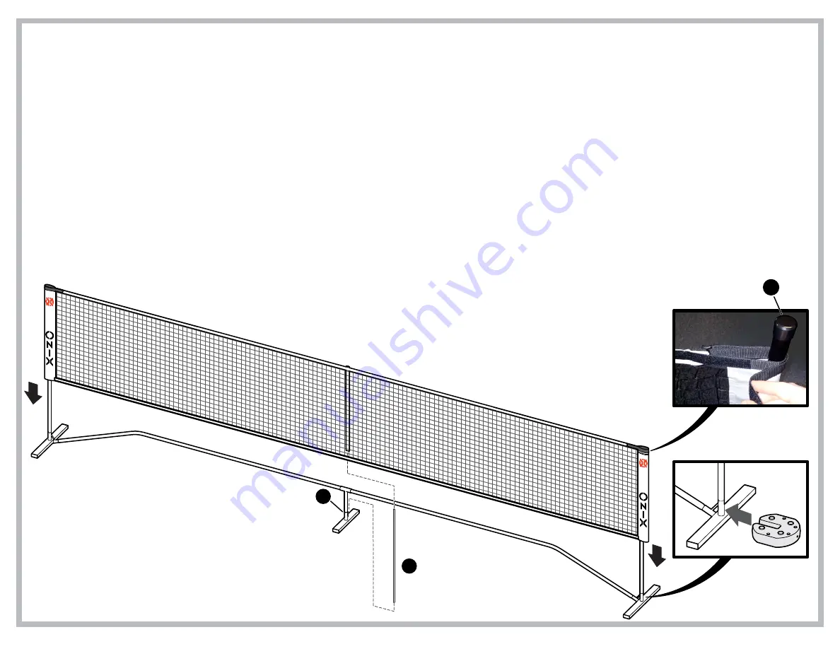 Onix KZ3001 Assembly Instructions Manual Download Page 3